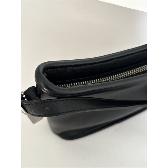 EUC Vintage Coach Mambo Hobo Zip Top Black Leather Crossbody Bag Style 9062 USA - Picture 9 of 15